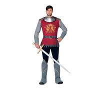 Mom Medieval Knight Men Costume Rouge L
