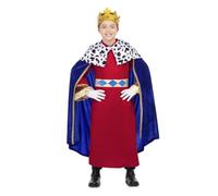 My Other Me - Déguisement pour bébé du roi magicien avec cape, tunique et ceinture en rouge et bleu, taille 12-24 mois. Faites régner votre petit dans chaque aventure.