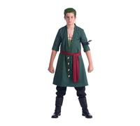 My Other Me Déguisement Roronoa Zoro One Piece Enfant - Vert - 7-9 Ans (122-134 cm)