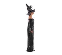 My Other Me Déguisement Sorcière Corbeau avec Chapeau et Cape, Taille S