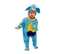 My Other Me Déguisement unisexe d'ours bleu pour bébé avec bonnet et combinaison, taille 7-12 mois. Tendresse assurée pour toute célébration d'enfant