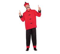 My Other Me Déguisement Chinois Rouge pour Homme M/L