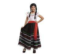 My Other Me Living Costumes Mexikanerinnenkostüm für Mädchen 10-12 ans