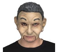 My Other Me - Masque unisexe adulte de vieille dame beige. Ajoutez une touche amusante et surprenante à votre caractérisation lors de fêtes costumées