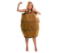 Mom Barrel Costume Marron M-L