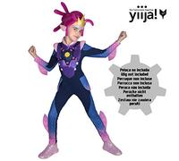 Déguisement De Cece De Zak Storm Avec Perruque Avec Oreilles Pour Fille (Taille 5-6a) Multicolore