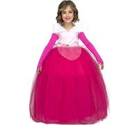 My Other Me Me Me- Princess Fantasy Costume Rose 5-6ans 205065 VIVING COSTUMES