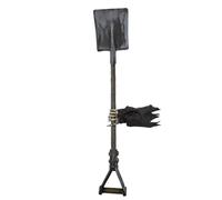 My Other Me - Pelle à main squelette grise 96 x 18 cm. Un accessoire sinistre pour compléter des décorations ténébreuses lors de fêtes d'Halloween