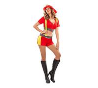 Mom Bomber Woman Costume Rouge M-L Enfants
