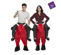 Mom Ride-on Toro Costume Rouge M-L Enfants