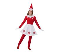 My Other Me SCOUT ELF Costume pour animaux de compagnie, festif, rouge, 230741 ou SCOUT ELF 230741, textile, hiver, non résistant à l'eau