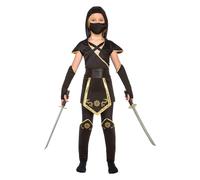 Mom Ninja Kids Costume Noir 7-9 Years