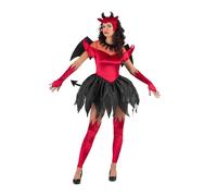 My Other Me Women's Halloween Devil Costume, Various Sizes XL