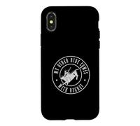 My Other Ride Comes with Regret Funny Bull Riding for Cowboy Coque pour iPhone X/XS