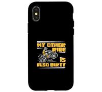 My Other Ride is Also Dirty ATV Ventilateur Quad pour véhicule Tout-Terrain Coque pour iPhone X/XS