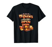 My Oven's Always Open Chapiteau rétro pour Four T-Shirt