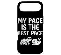 My Pace is The Best Pace Escargot Tortue Slow Unhurried Living Coque pour iPhone Air