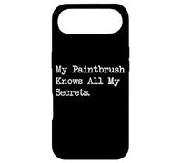 My Paintbrush Knows All My Secrets Peinture Drôle Vêtements Coque pour iPhone Air