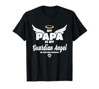 My Papa is My Guardian Angel He Watches Over Me in Memory T-Shirt