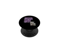 My Parents Gave Me The Wrong Tism Triste Chat Travail Carrière PopSockets PopGrip Adhésif