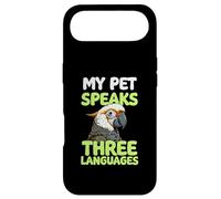 My Parrot Speaks Three Languages Funny Pet Cacatoo Bird Coque pour iPhone Air