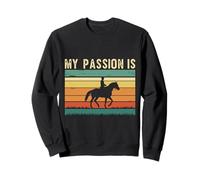 My Passion is Horses Design équestre rétro Sweatshirt