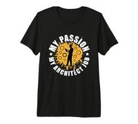 My Passion My Architect Job Architecture Dessinateur Architecte T-Shirt Haut de Gamme