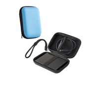 My Passport Étui de protection pour disque dur externe WD 5 To, 2,5", résistant aux chocs, compatible avec disque dur 1 TB/2 TB/4 TB/6 To, bleu clair