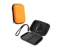 My Passport Étui de protection pour disque dur externe WD 5 To, 2,5", résistant aux chocs, compatible avec disque dur 1 TB/2 TB/4 TB/6 To, orange