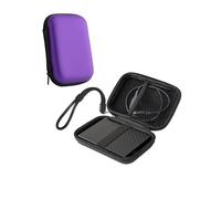 My Passport Étui de rangement externe portable pour disque dur WD My Passport de 6,3 cm, résistant aux chocs, compatible avec disque dur 1 To/2 To/4 To/6 To, violet