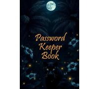 My Password Keeper Book | Night jungle, black panther.: Large Print for Easy Reading