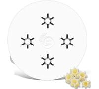 MY PASTA Accessoires adaptés pour machine à pâtes Kitchenaid Pastamaker - Disque à pâtes compatible Kitchen-aid - Insert de fixation matricielle Pastadisc pour pâtes maison (Zucca 2)