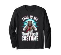 My People Person Costume de Loup-Garou Humoristique Manche Longue