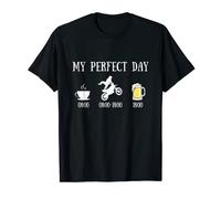 My perfect day motocross apéro humour moto cross homme drôle T-Shirt