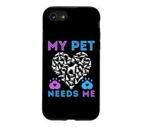 My Pet Helps Me Survive Suicide Soutien émotionnel pour Chien Chiot Coque pour iPhone SE (2020) / 7/8