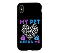 My Pet Helps Me Survive Suicide Soutien émotionnel pour Chien Chiot Coque pour iPhone X/XS