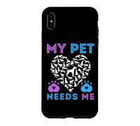 My Pet Helps Me Survive Suicide Soutien émotionnel pour Chien Chiot Coque pour iPhone XS Max
