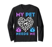 My Pet Needs Me Suicide Soutien émotionnel Chien Garçon Fille Manche Longue