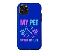 My Pet Saved My Life Prévention du Suicide pour Chat et Chien Coque pour iPhone 11 Pro