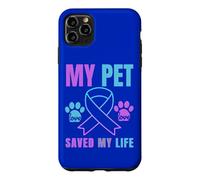 My Pet Saved My Life Prévention du Suicide pour Chat et Chien Coque pour iPhone 11 Pro Max