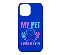 My Pet Saved My Life Prévention du Suicide pour Chat et Chien Coque pour iPhone 12 Pro Max