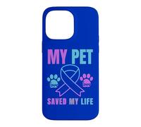My Pet Saved My Life Prévention du Suicide pour Chat et Chien Coque pour iPhone 14 Pro Max