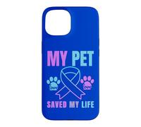 My Pet Saved My Life Prévention du Suicide pour Chat et Chien Coque pour iPhone 15