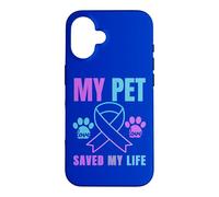 My Pet Saved My Life Prévention du Suicide pour Chat et Chien Coque pour iPhone 16