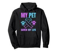 My Pet Saved My Life Prévention du Suicide pour Chat et Chien Sweat à Capuche