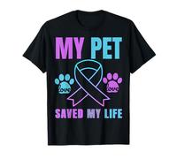 My Pet Saved My Life Prévention du Suicide pour Chat et Chien T-Shirt