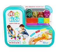 My Pets and Me - Jeu de construction - JELLY BLOX - GOLIATH - 20 blocs - 2 personnages - 2 animaux - Dès 2 ans