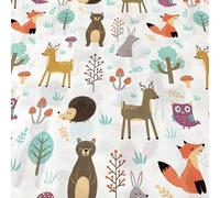 My Photostation.com Montessori Oreiller pour arche d'escalade Waldorf Arch Coussin pour enfants avec coussin à bascule pour enfant Coussin à bascule en bois uniquement - Happy Forest Big 55 x 120 cm