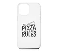 My Pizza My Rules Italien et Fromage Coque pour iPhone 12 Pro Max
