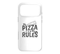 My Pizza My Rules Italien et Fromage Coque pour iPhone 17 Pro Max